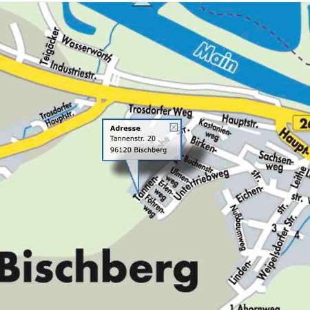 Relaxen Vor Den Toren Bambergs Bischberg Zewnętrze zdjęcie